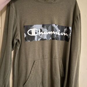 Champion hoodie shirt kids size small